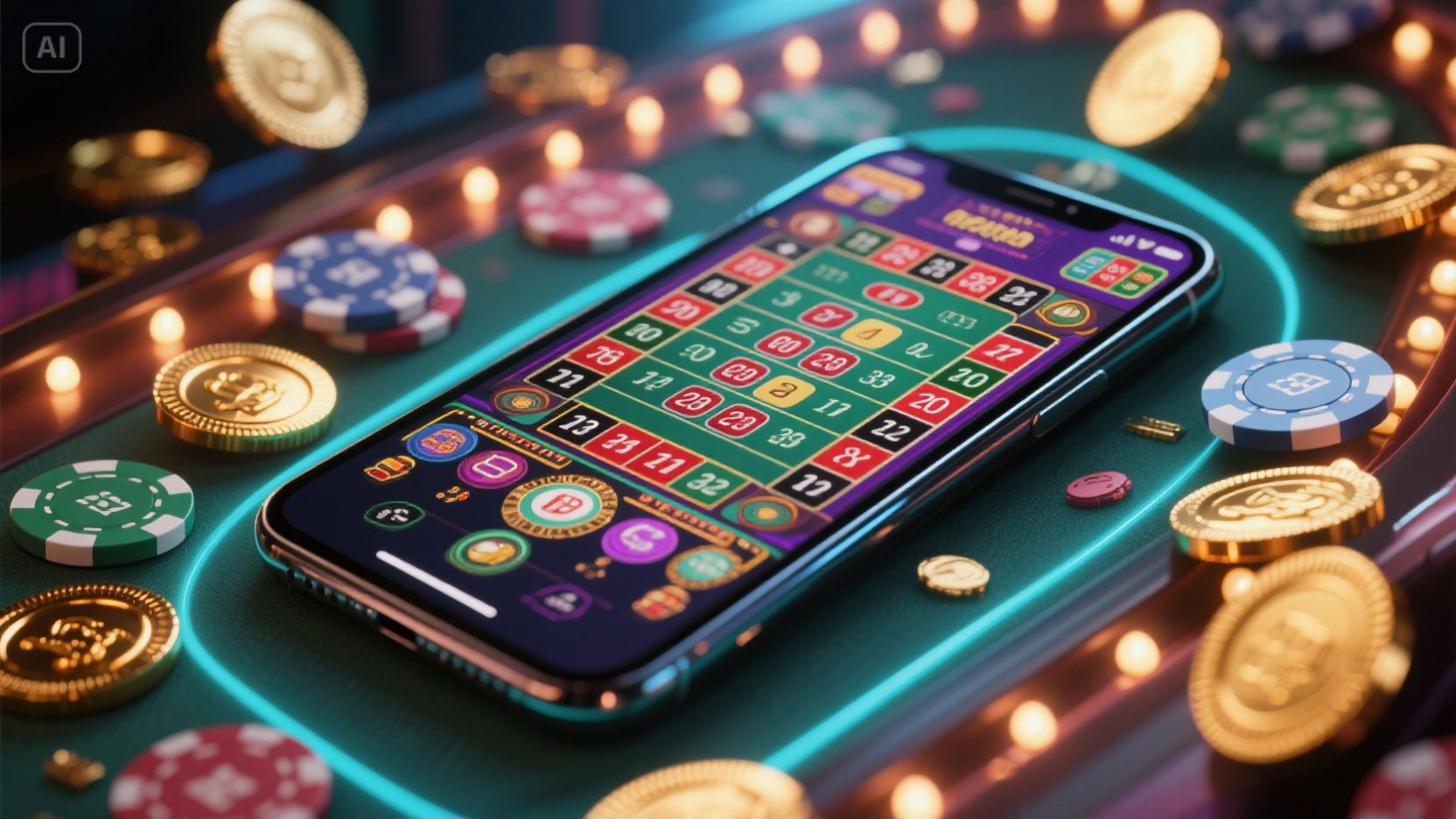 Casino Rollchain desktop and mobile interfaces
